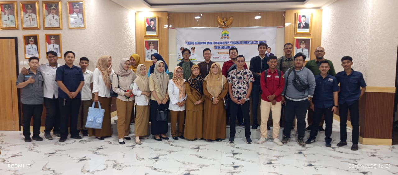 PENGINPUTAN RENCANA UMUM PENGADAAN (RUP) PERUBAHAN PEMERINTAHAN KOTA SERANG TAHUN ANGGARAN  2025